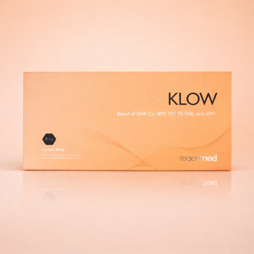 Klow Stack (GHK-Cu, BPC-157, TB-500 & KPV) — research peptide