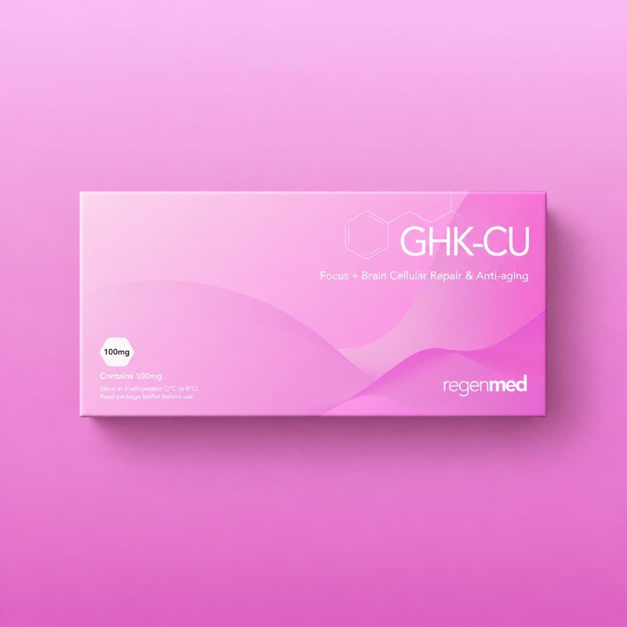 GHK-Cu — research peptide vial, third-party tested
