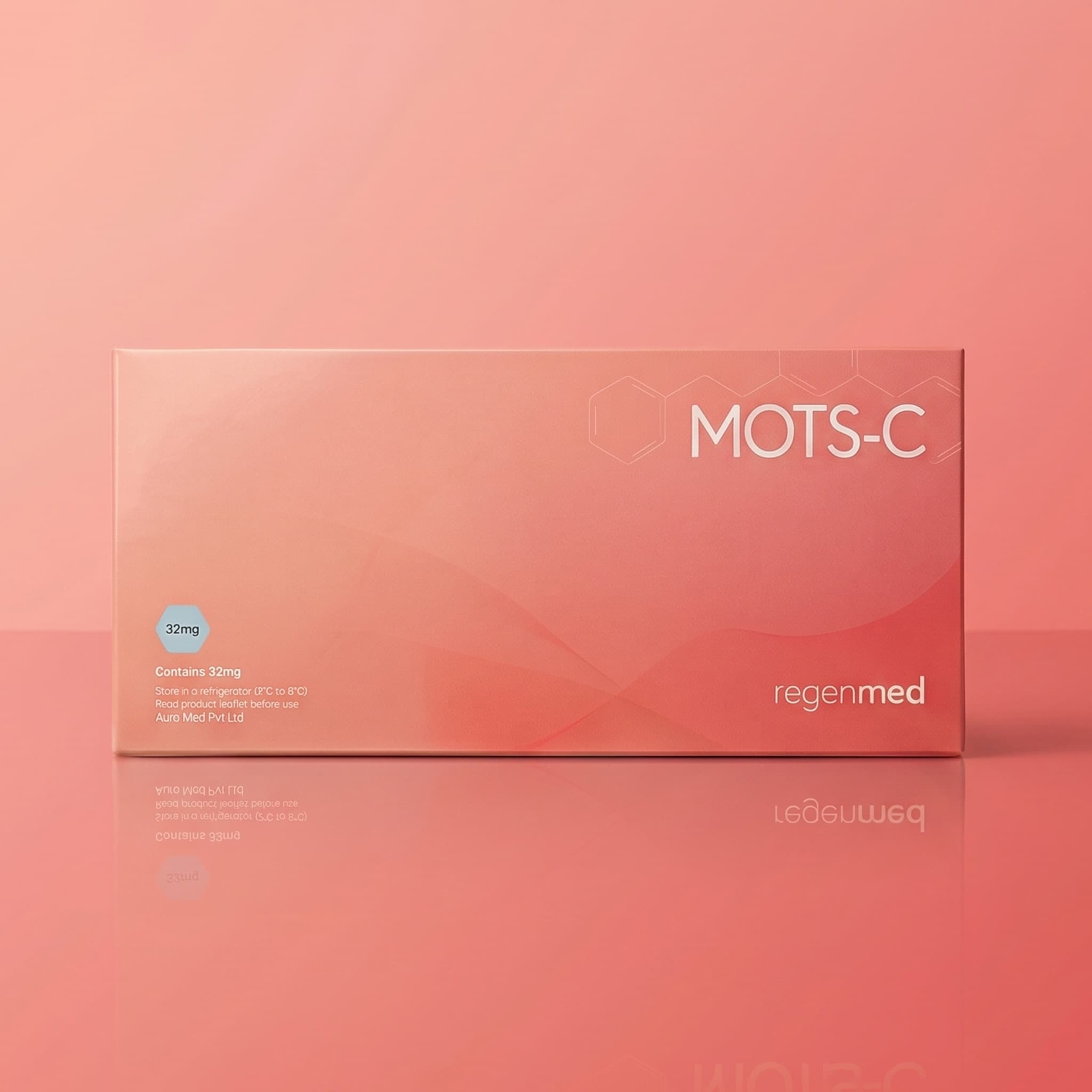MOTS-c (Mitochondrial Peptide) — research peptide vial, third-party tested